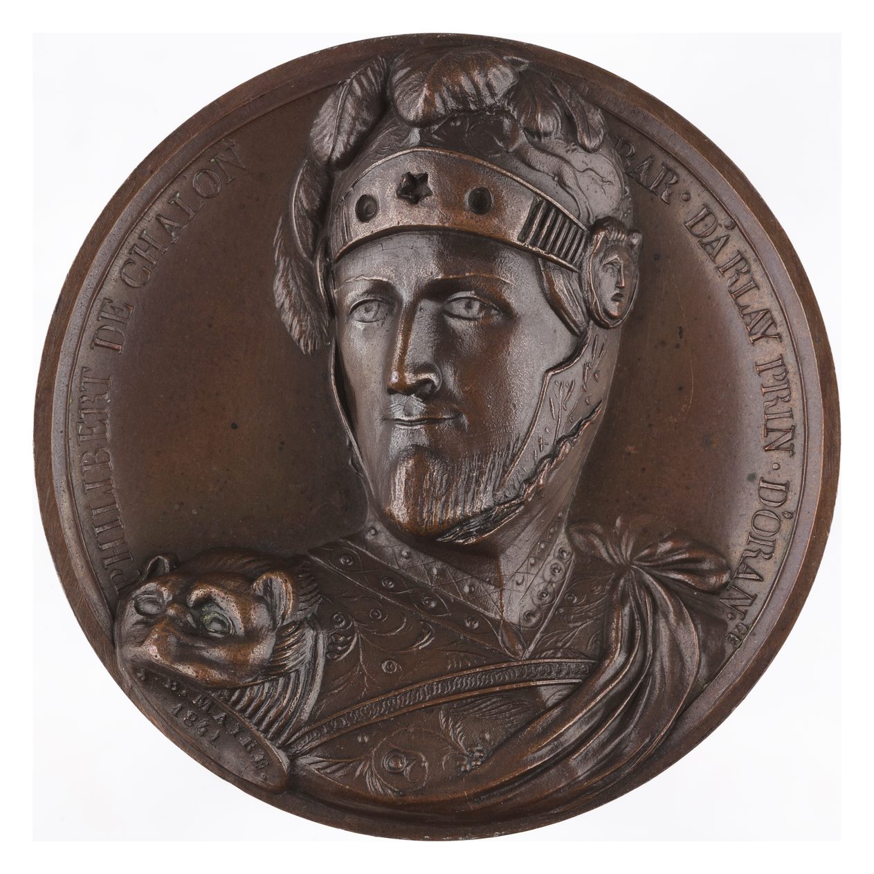 médaille Philibert de Chalon 2015-06-00615 © David Vuillermoz, Musées de Lons-le-Saunier (copie)