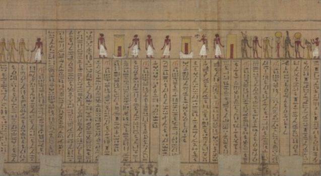 Livre des morts Papyrus Cadet