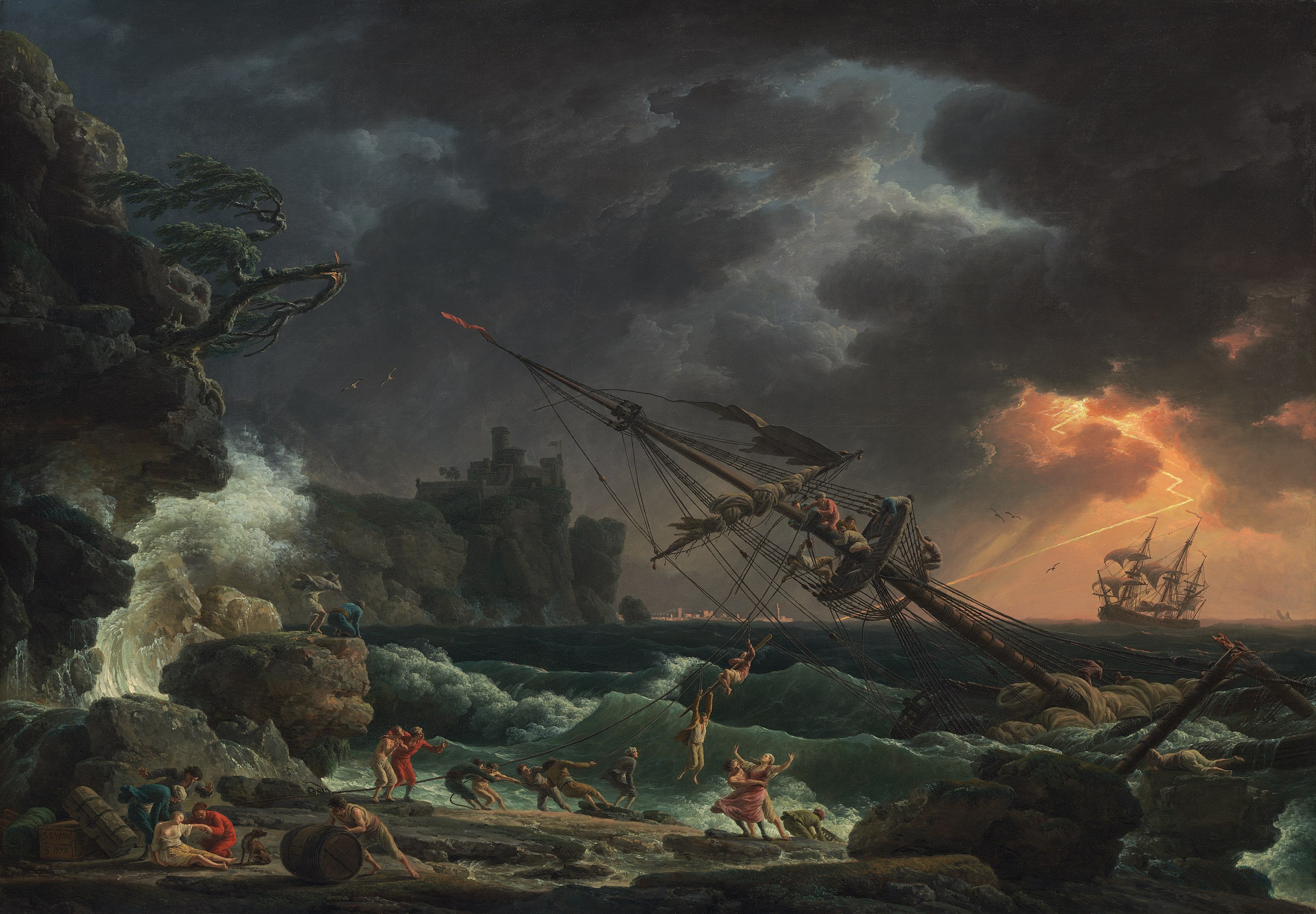 15 Vernet 101 _Claude_Joseph_-_The_Shipwreck_-_1772